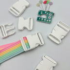 30mm Delrin Plastic Buckle - Bright Colours - 5 pack