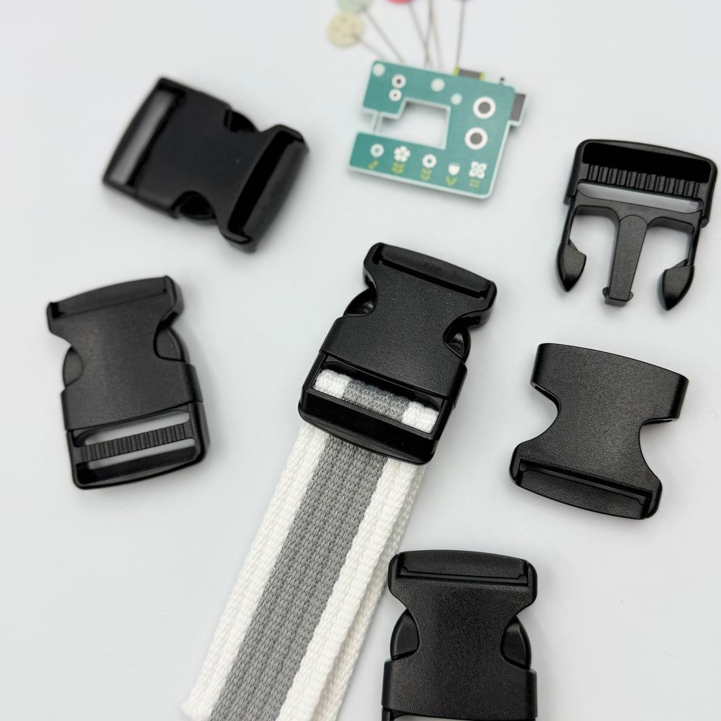 30mm Delrin Plastic Buckle - Bright Colours - 5 pack