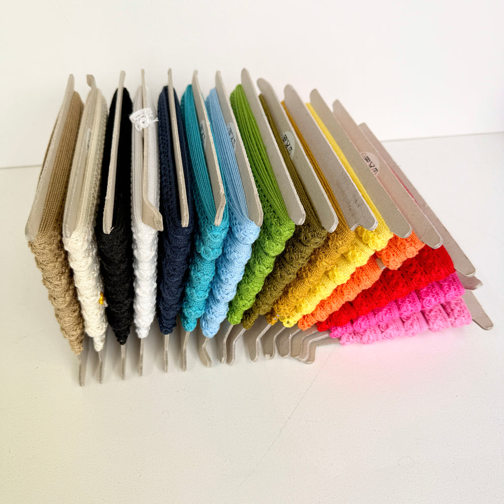 CLEARANCE: Acrylic Lace Reds - 15 Colours - Approx. 20m