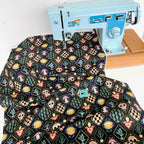 Dear Stella Fabric - Viva La Vida - Main Midnight