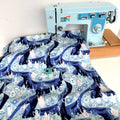 Riley Blake Fabric - Down The Rabbit Hole Tea Party - Sky
