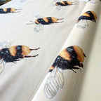 DIY Cushion Panel - Bumble Bee - Tapestry Canvas Fabric