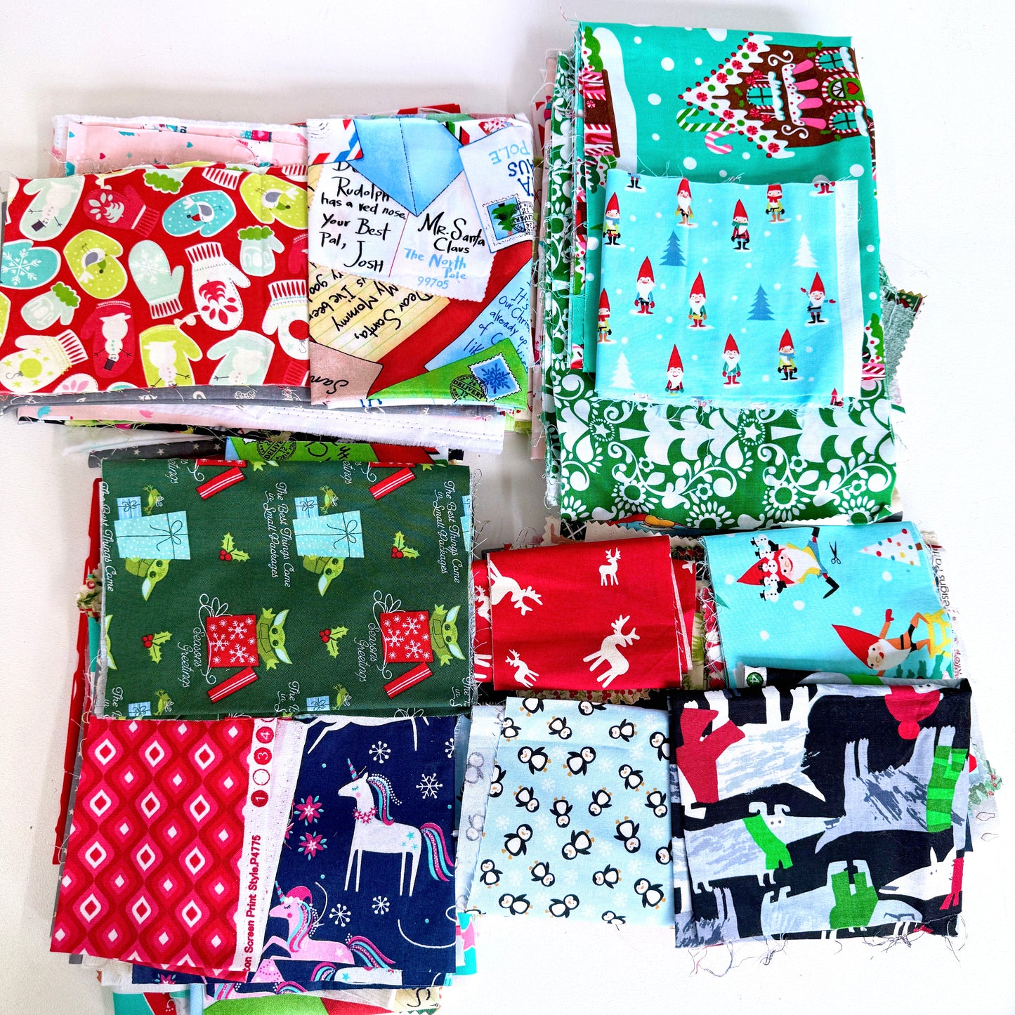 Clearance Limited Edition Fabric Remnant Pack - CHRISTMAS SPECIAL