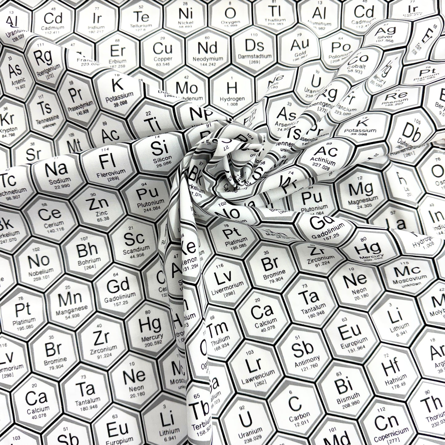 Science Fair 2 Periodic Table Hexagons White