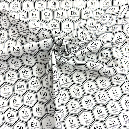 Science Fair 2 Periodic Table Hexagons White