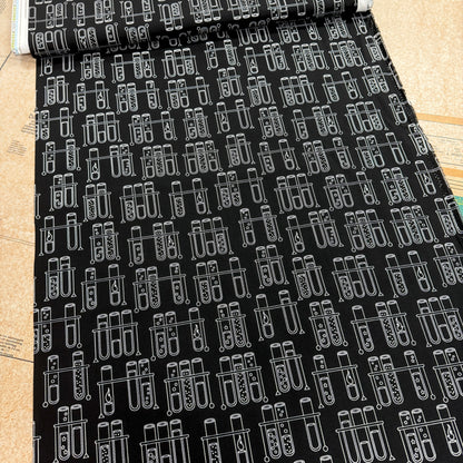 Science Fair 2 Test Tubes Black