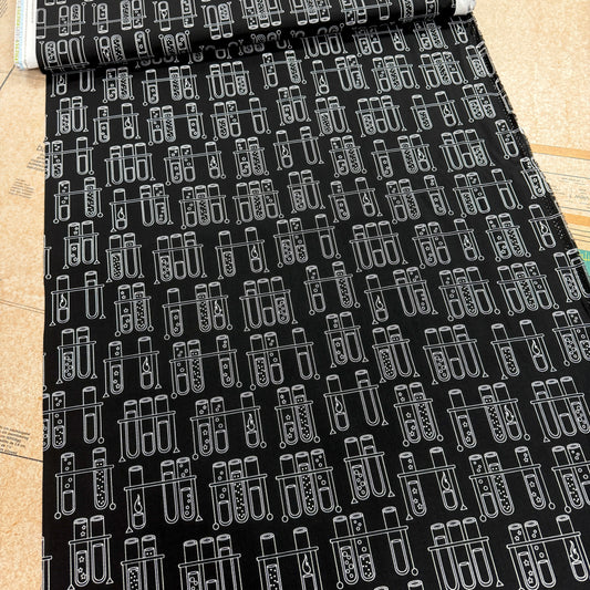 Science Fair 2 Test Tubes Black