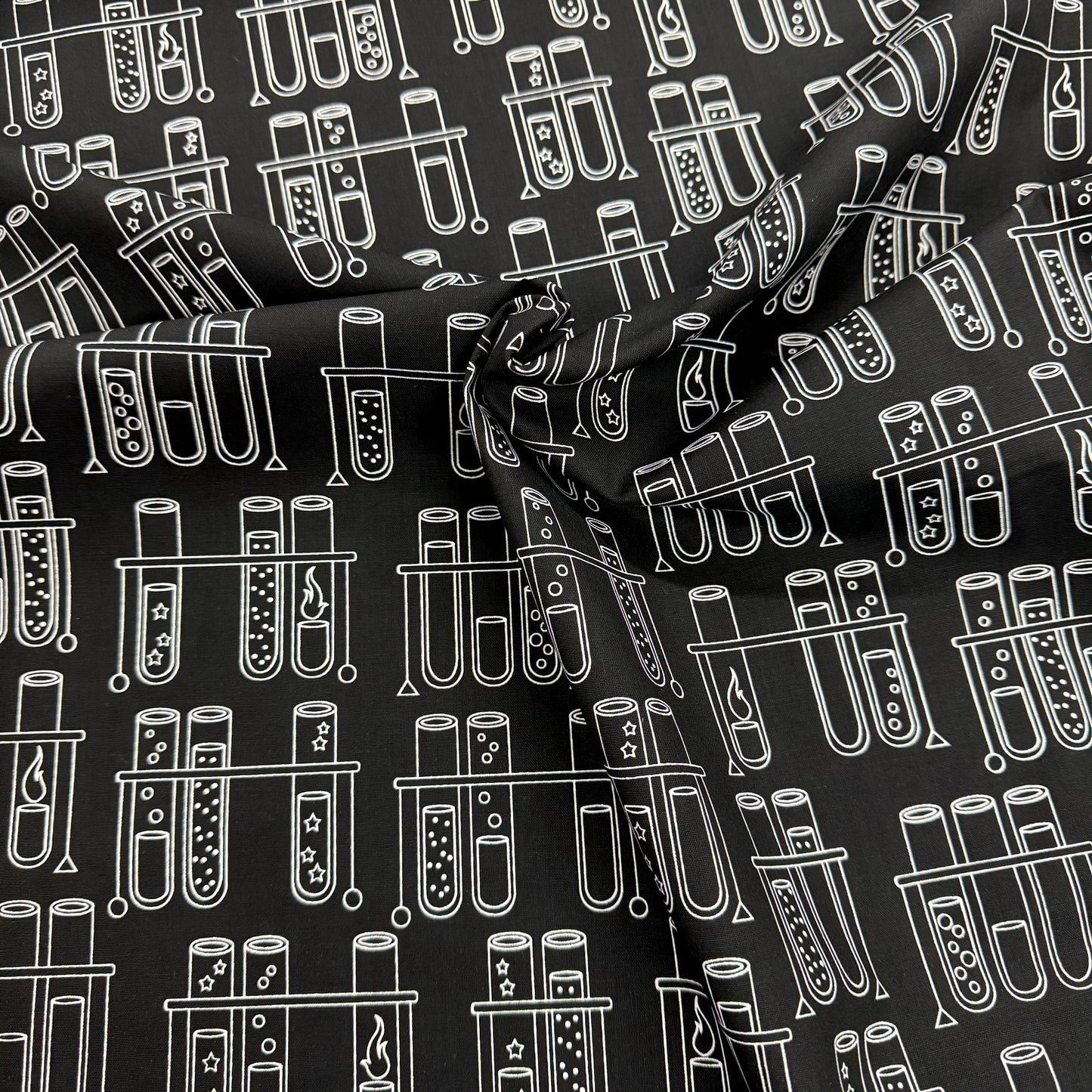 Science Fair 2 Test Tubes Black