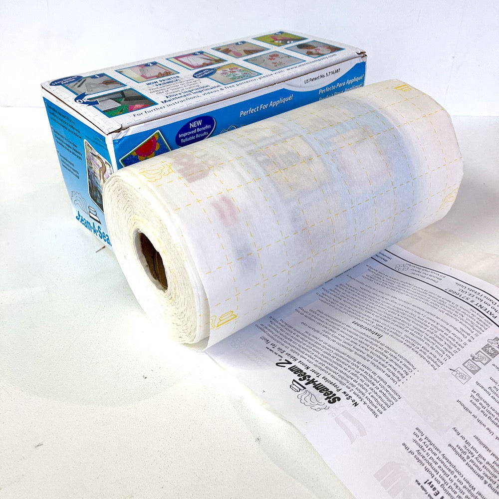 12" Steam-A-Seam2: Double Stick Fusible Web (Per Metre)