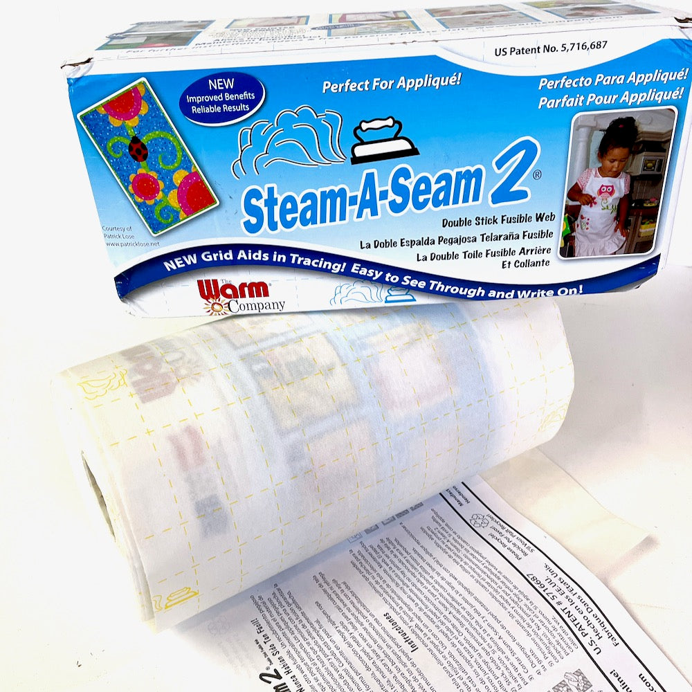 12" Steam-A-Seam2: Double Stick Fusible Web (Per Metre)