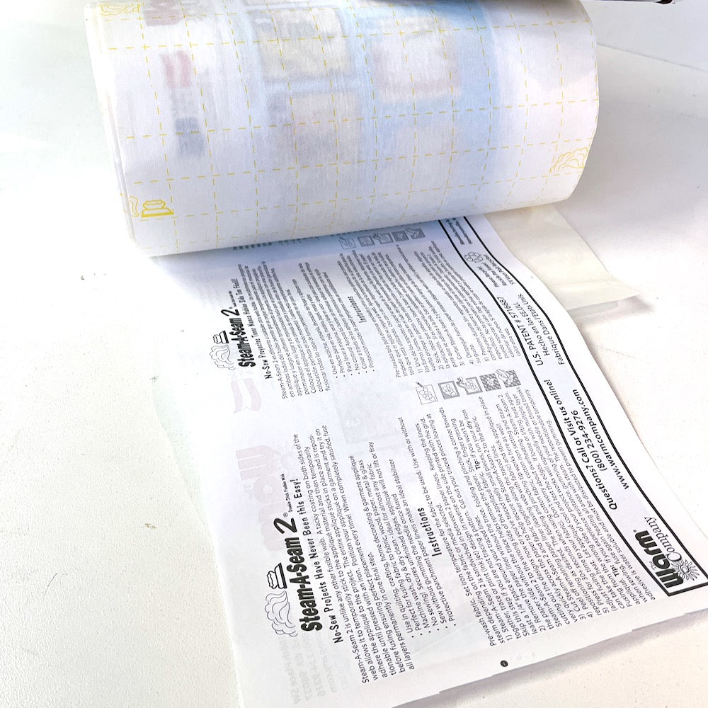 12" Lite Steam-A-Seam 2: Double Stick Fusible Web (Per Metre)