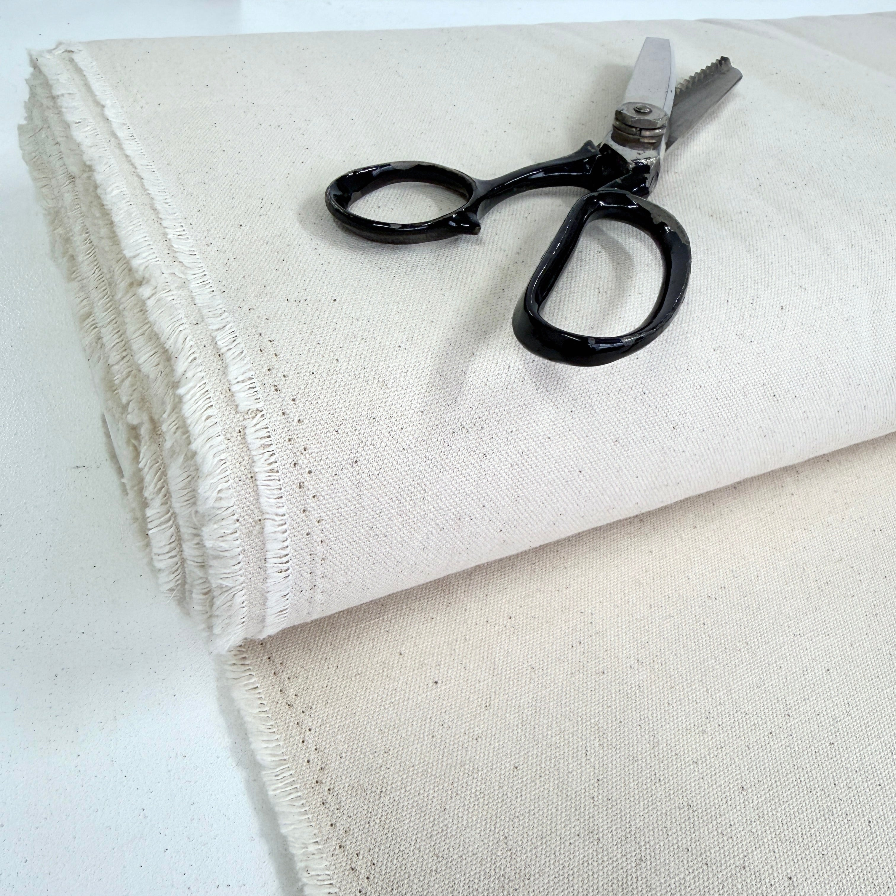 Natural Cotton Canvas Duck Fabric