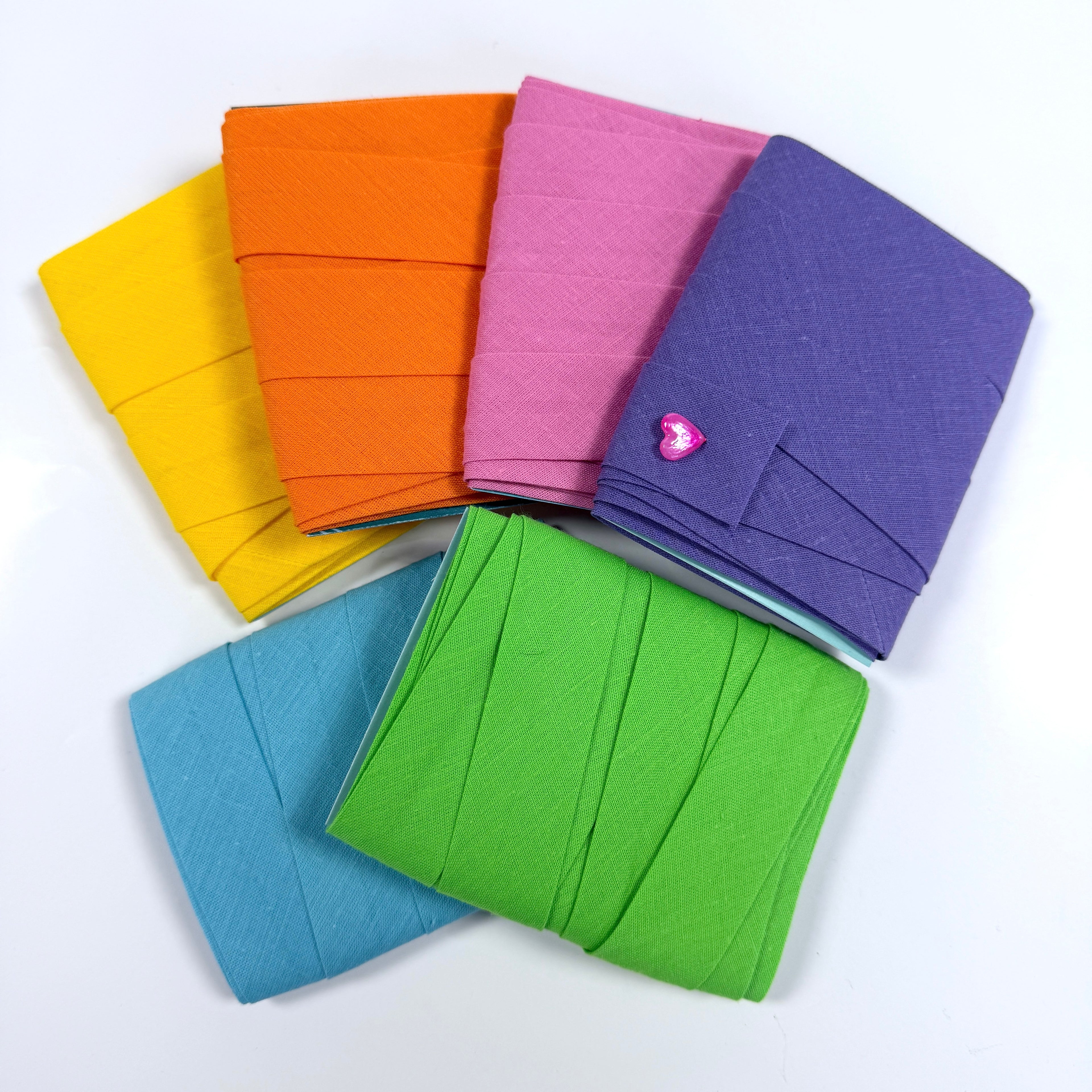 Variety Packs - 25mm Plain Bias - Rainbow Bright