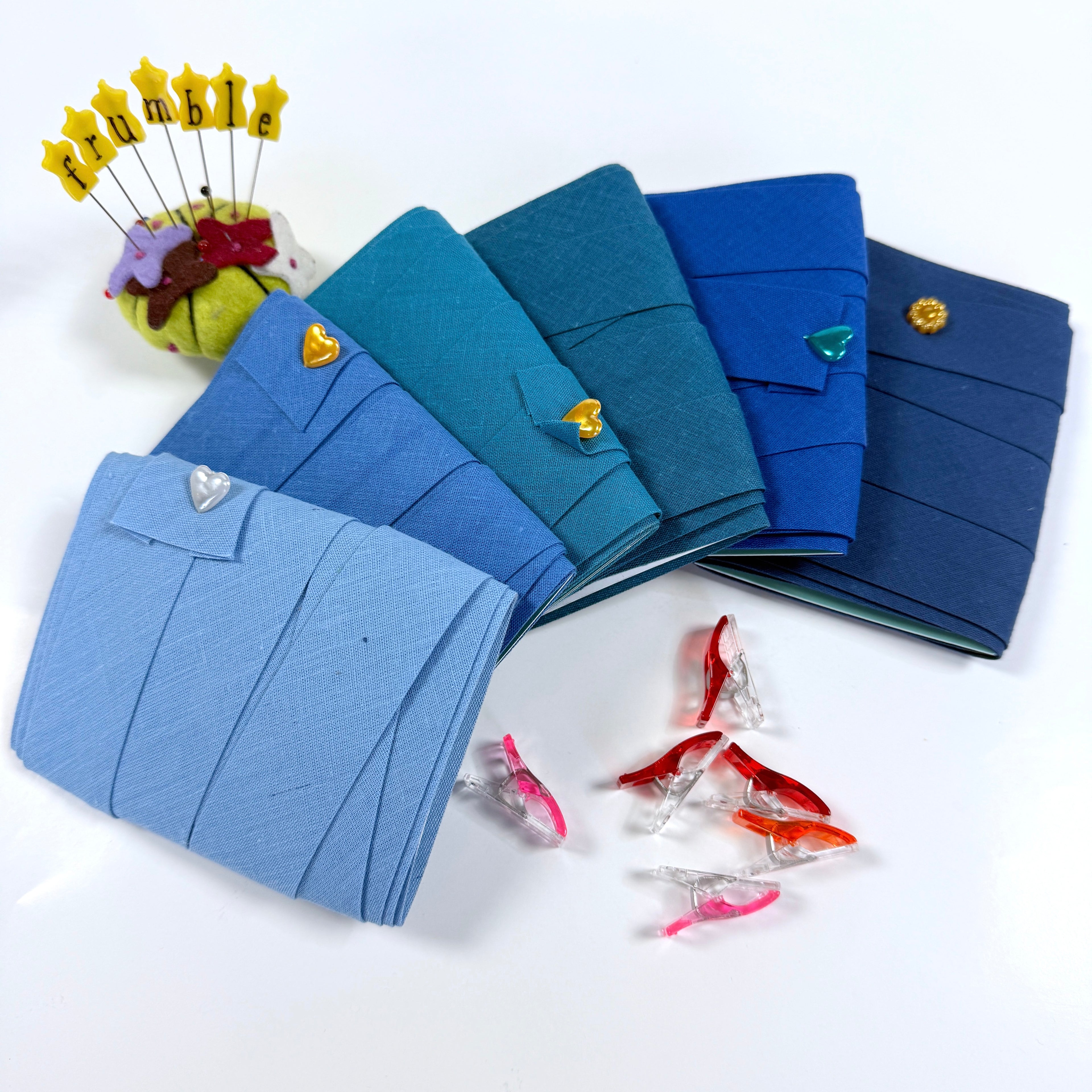 Variety Packs - 25mm Plain Bias - Blues