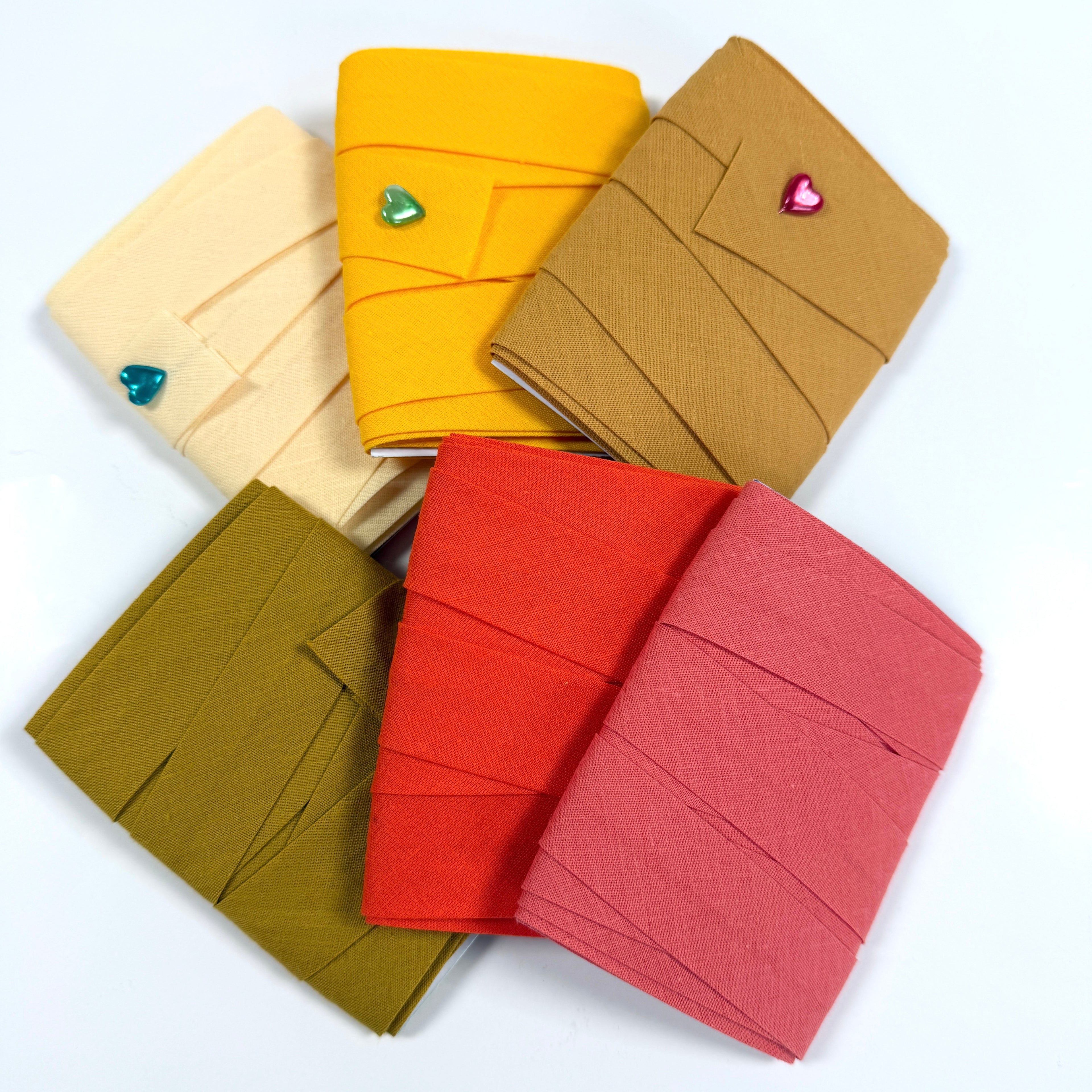 Variety Packs - 25mm Plain Bias - Warm & Yellow