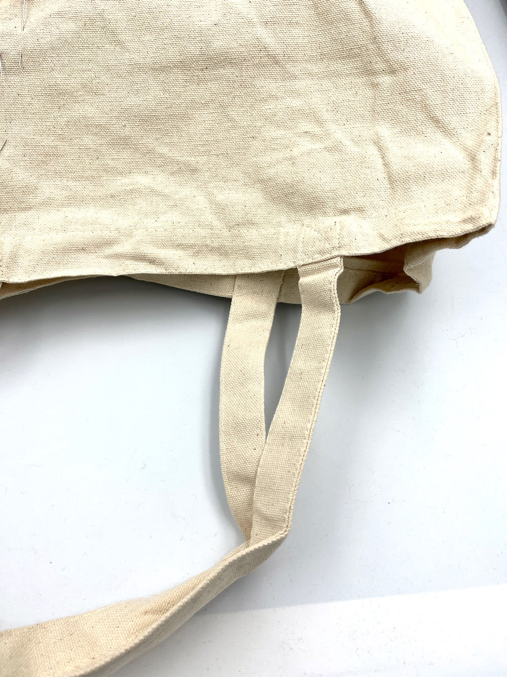 Natural Cotton Canvas Project Inspiration Bag