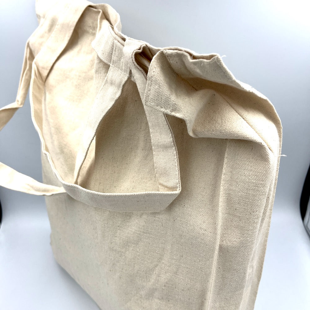 Natural Cotton Canvas Project Inspiration Bag