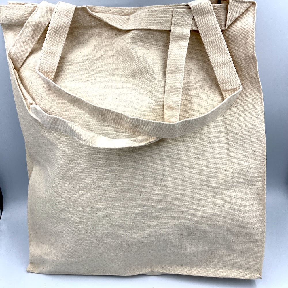 Natural Cotton Canvas Project Inspiration Bag