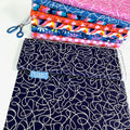 Cloud 9 Organic Cottons - Following Dreams - Sweet Loops Navy