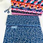 Cloud 9 Organic Cottons - Following Dreams - Sweet Loops Blue