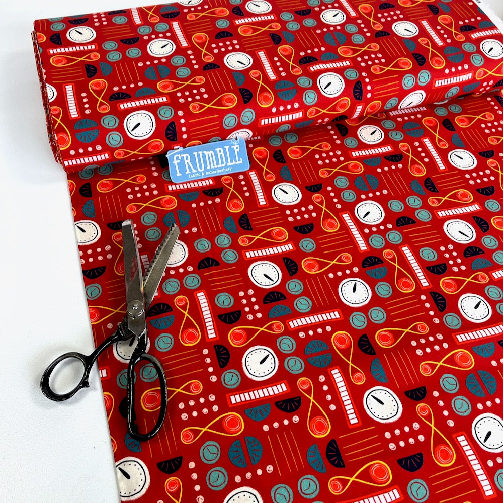 Cloud 9 Organic Cottons - High Gear - Control Board Red