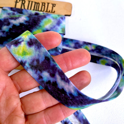 25mm Handmade Bias Binding -Limited Edition - Tie Dye