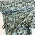Soft Sweat Fabric - Tropical Feeling Toucan - Sage Green