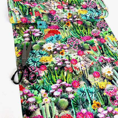 Timeless Treasures - Cactus Flowers Bloom - Multi