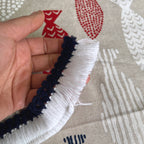 40mm Arctic Wooly Fringe Trim