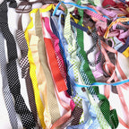 CLEARANCE 100g Pattern Bias Binding Remnant Pack : Polka/Stripe/Gingham