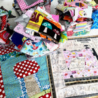 1kg Fabric Remnants Scrappy Pack - Clearance