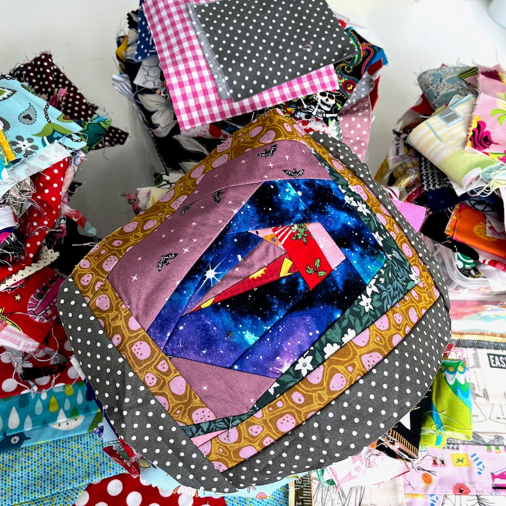 1kg Fabric Remnants Scrappy Pack - Clearance