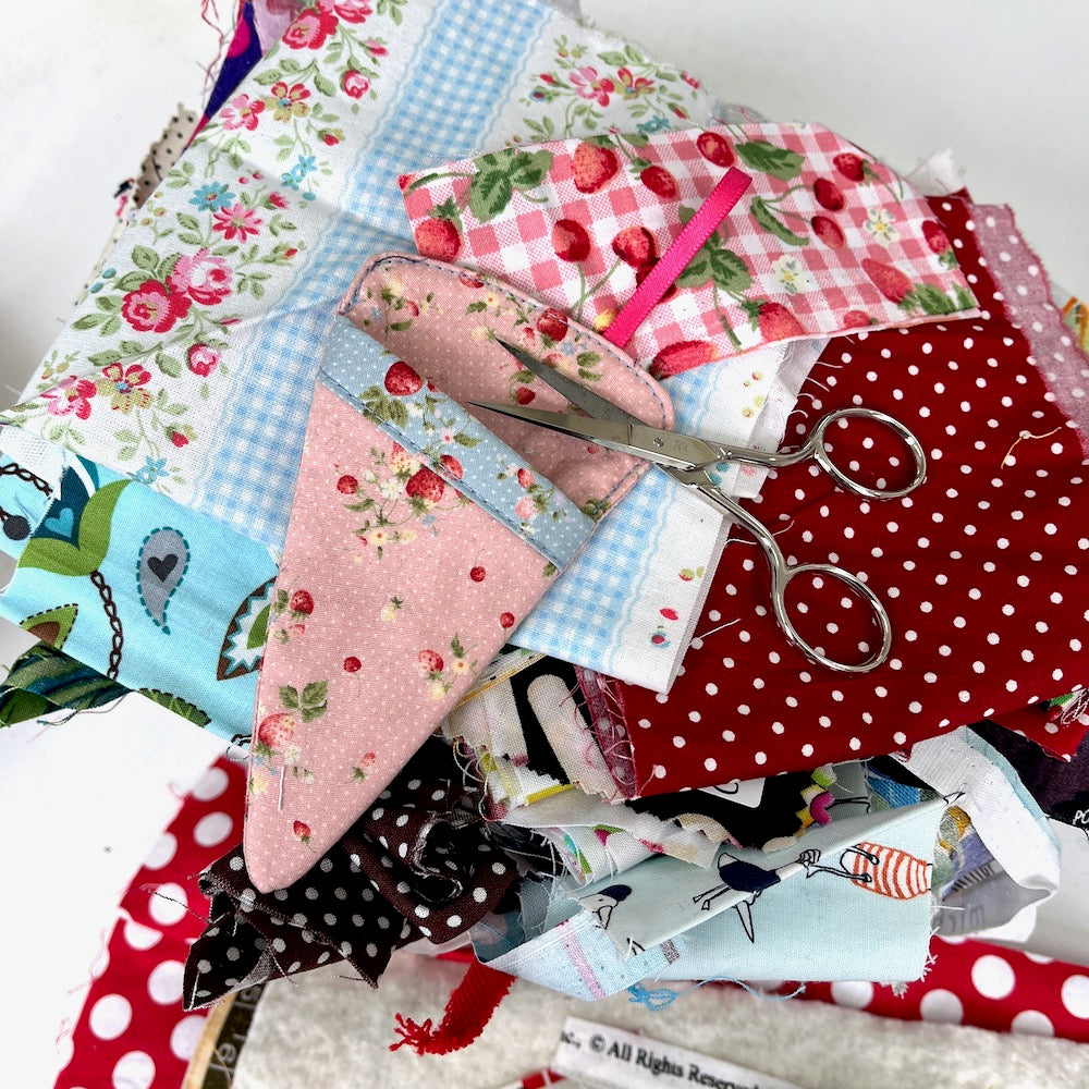 1kg Fabric Remnants Scrappy Pack - Clearance