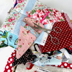 1kg Fabric Remnants Scrappy Pack - Clearance