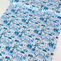 Wanderlust Blue Rooftops (Multi) by Dear Stella