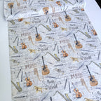 Instruments Sheet Music (Antique) by Timeless Treasures