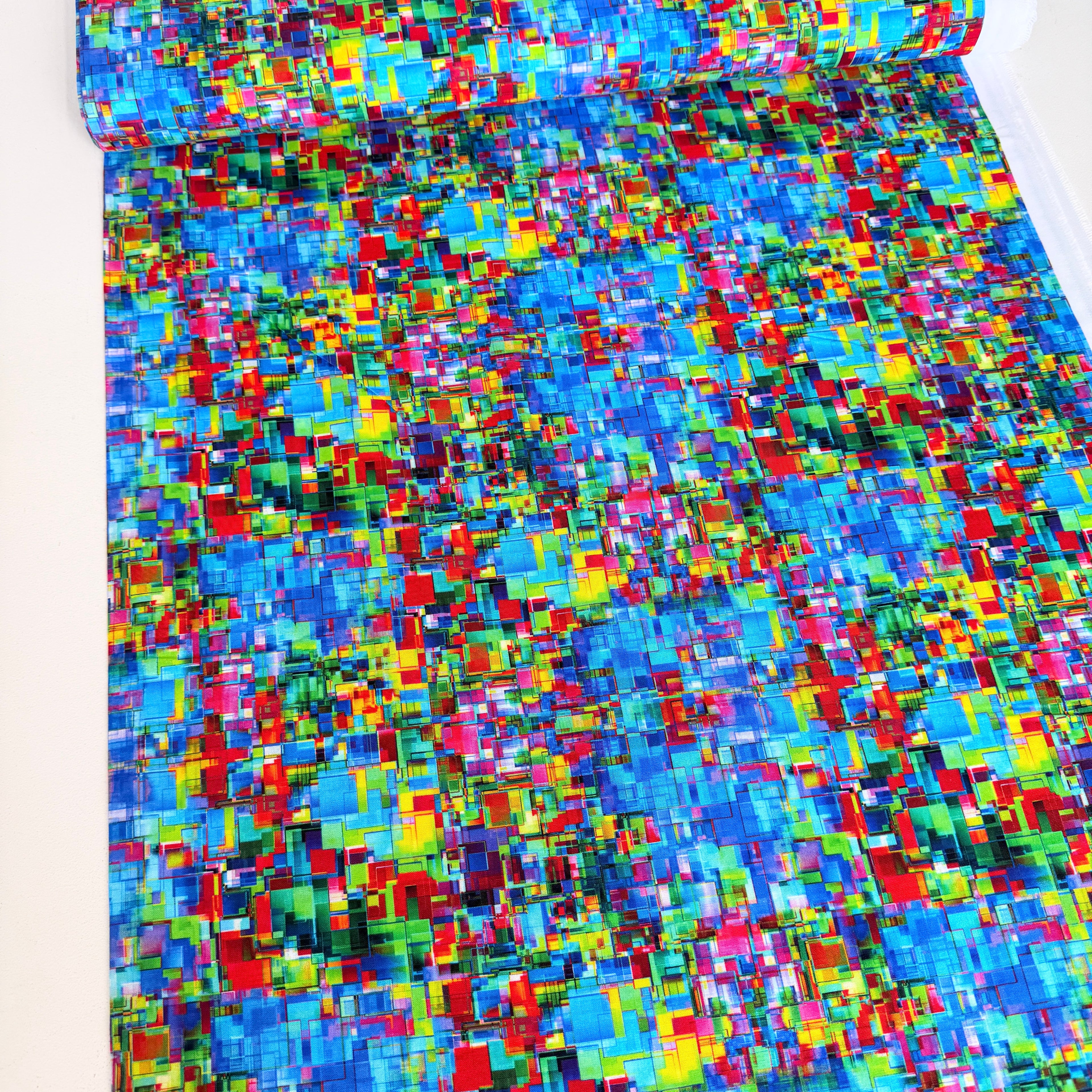 Geo Abstract Shapes (Multi) by Timeless Treasures