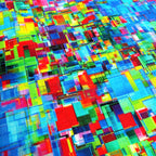 Geo Abstract Shapes (Multi) by Timeless Treasures