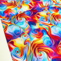 Abstract Swirl (Rainbow) by Timeless Treasures