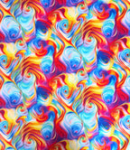 Abstract Swirl (Rainbow) by Timeless Treasures