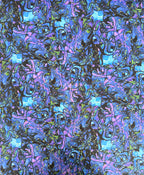Butterfly Marble Metallic (Black) by Timeless Treasures