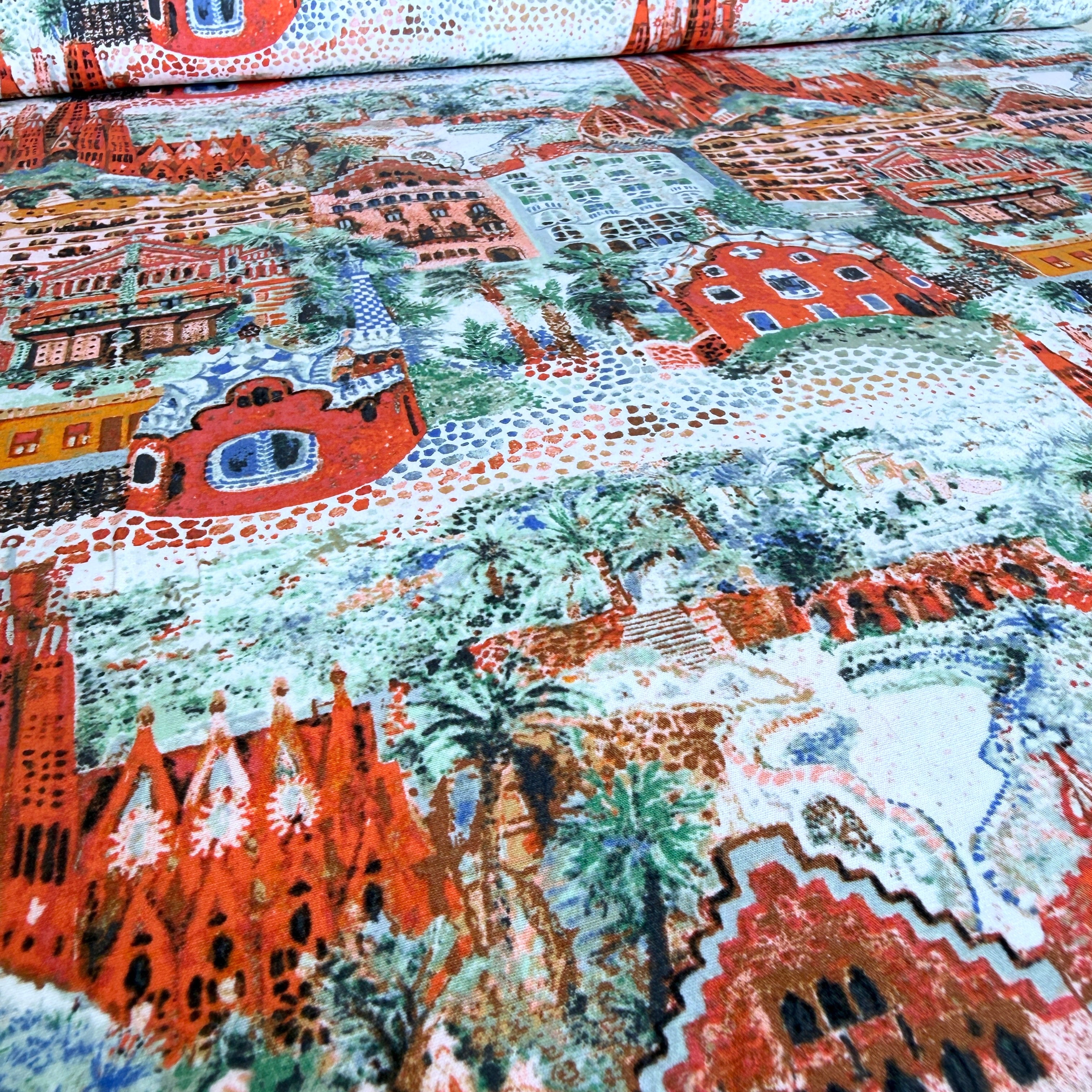 Art Gallery Fabrics - Barceloa - Barcelona Landmarks