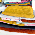 500g Double Gauze Cotton Fabric Remnant Pack - Clearance