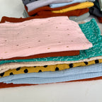 500g Double Gauze Cotton Fabric Remnant Pack - Clearance