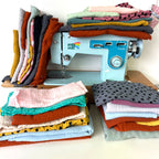 500g Double Gauze Cotton Fabric Remnant Pack - Clearance