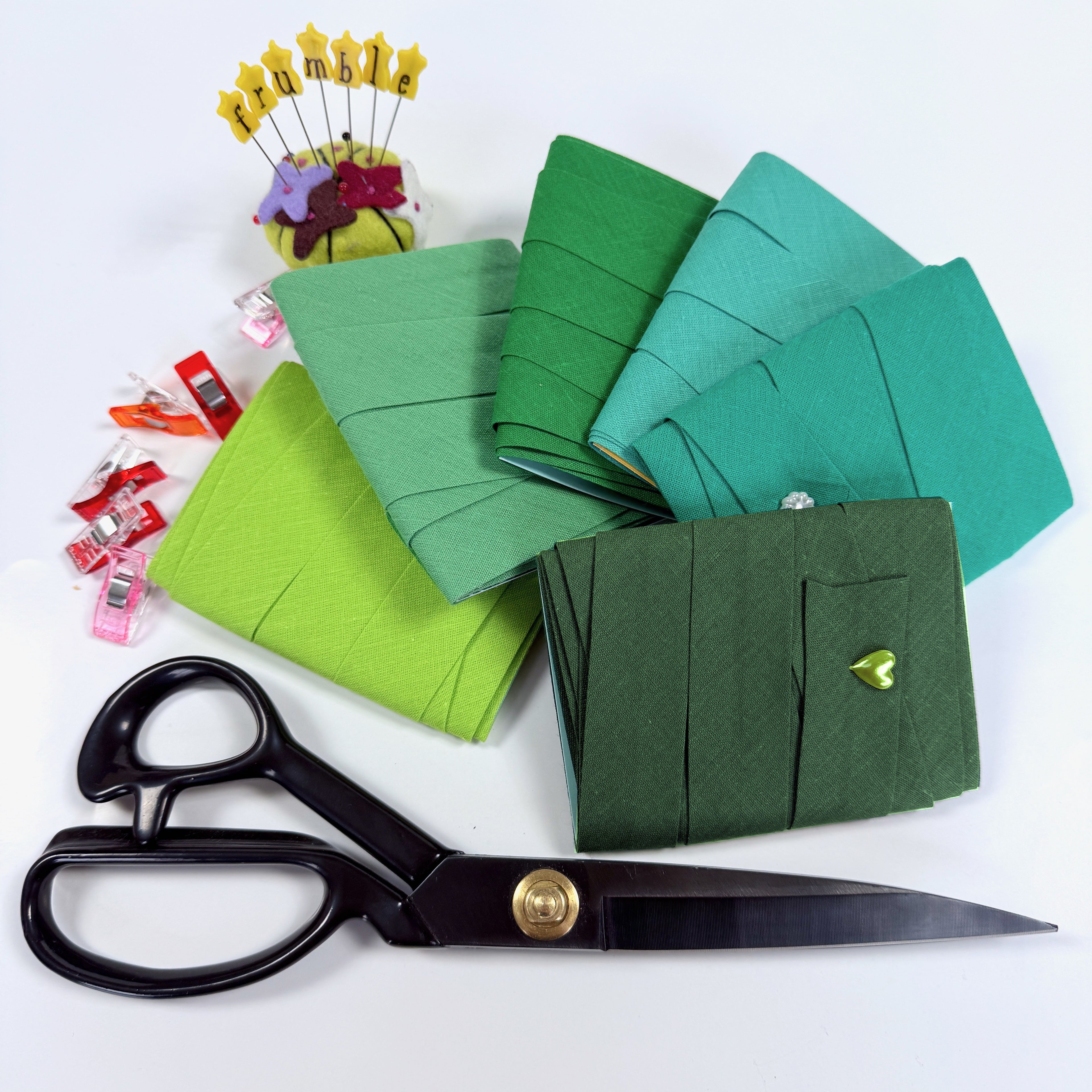 Variety Packs - 25mm Plain Bias - Greens