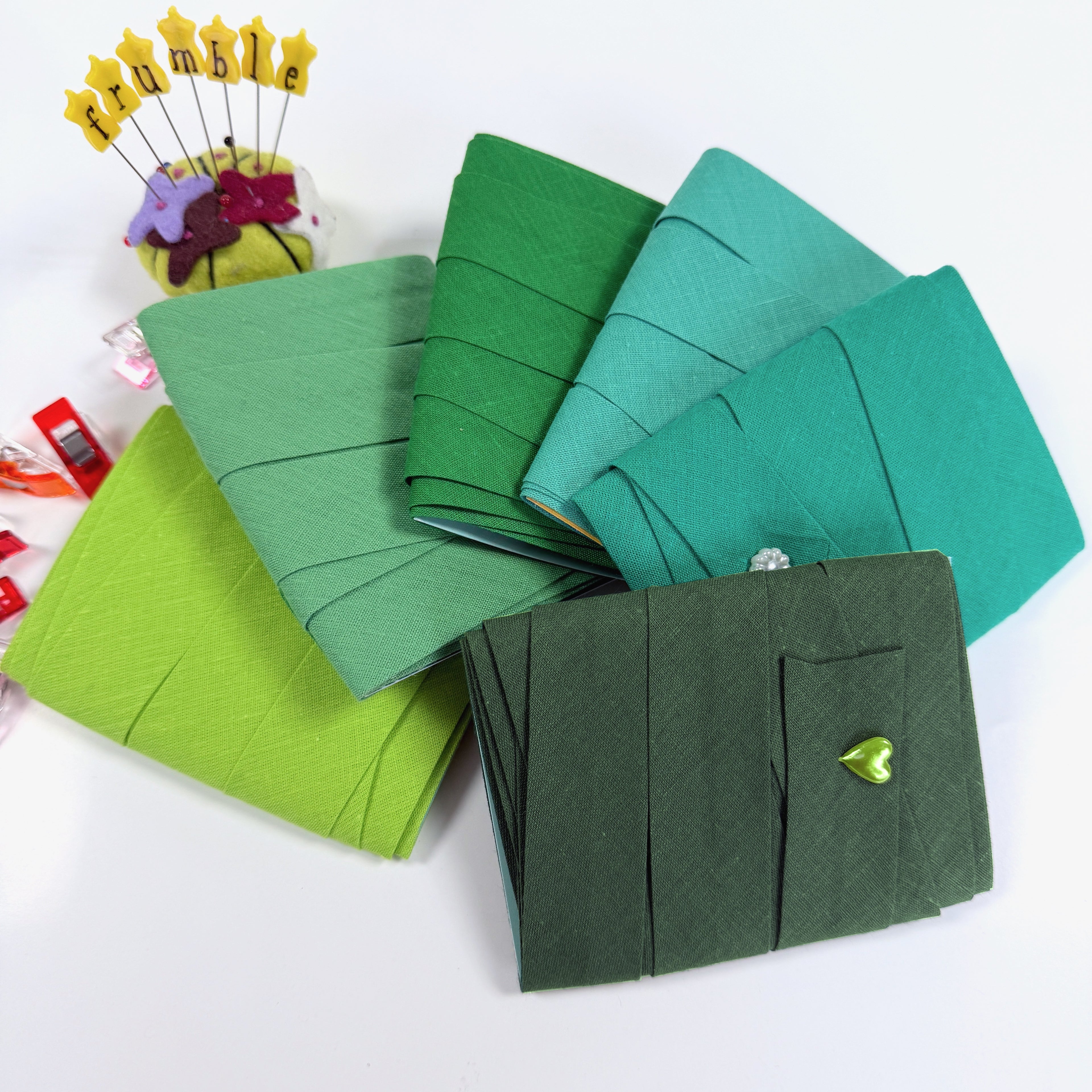 Variety Packs - 25mm Plain Bias - Greens