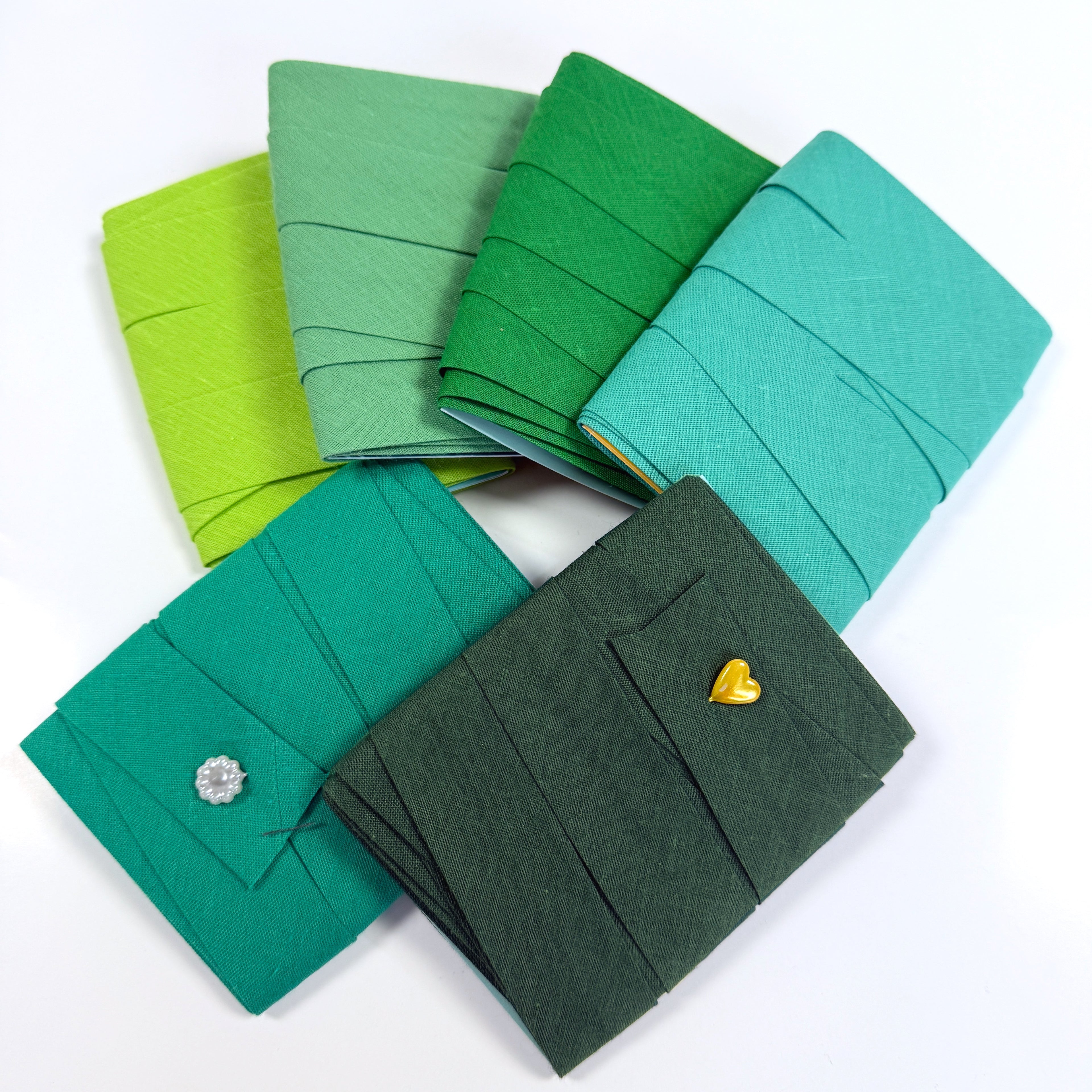 Variety Packs - 25mm Plain Bias - Greens