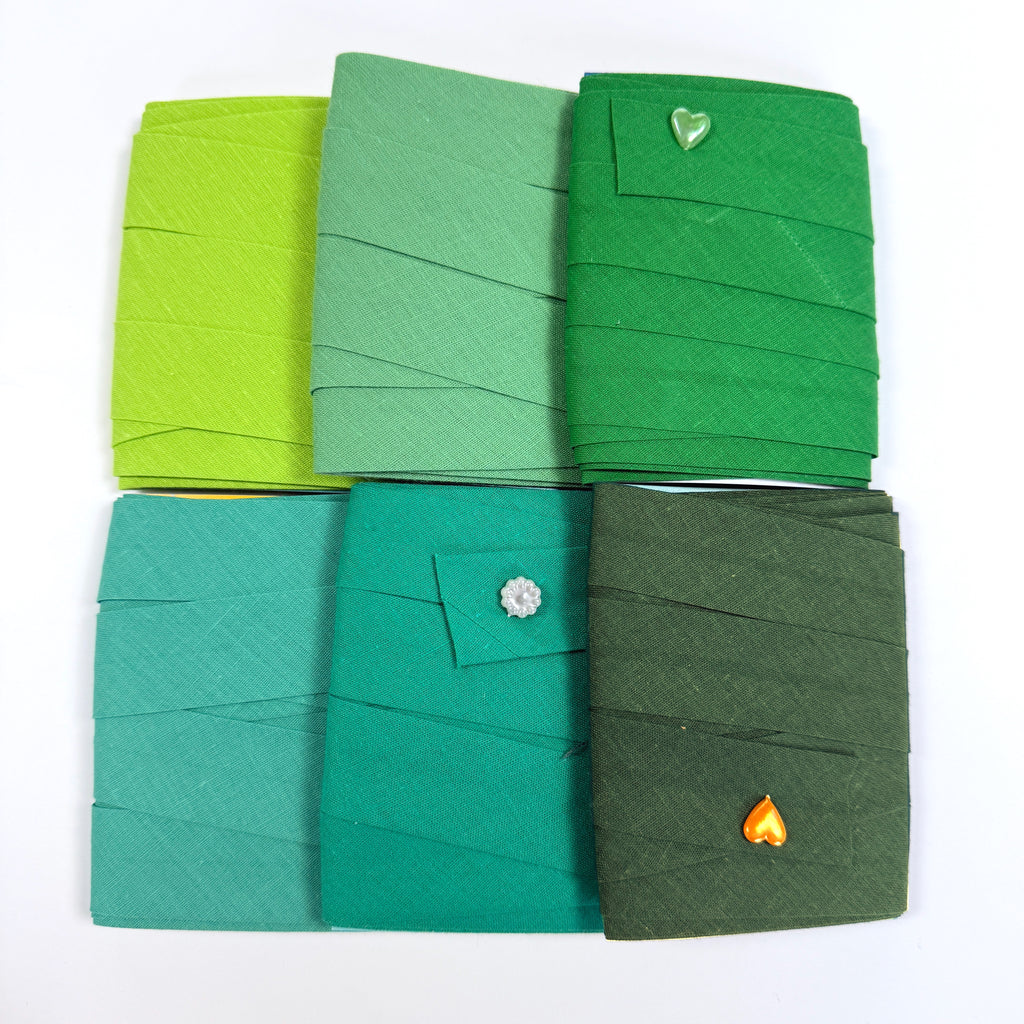 Variety Packs - 25mm Plain Bias - Greens