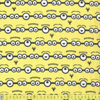 The Minions Stripe (Yellow) Fabric by Springs Creative